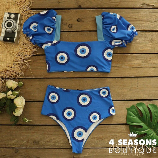 Bíquini e Saída de Praia - Olho Grego - 4 Seasons Boutique