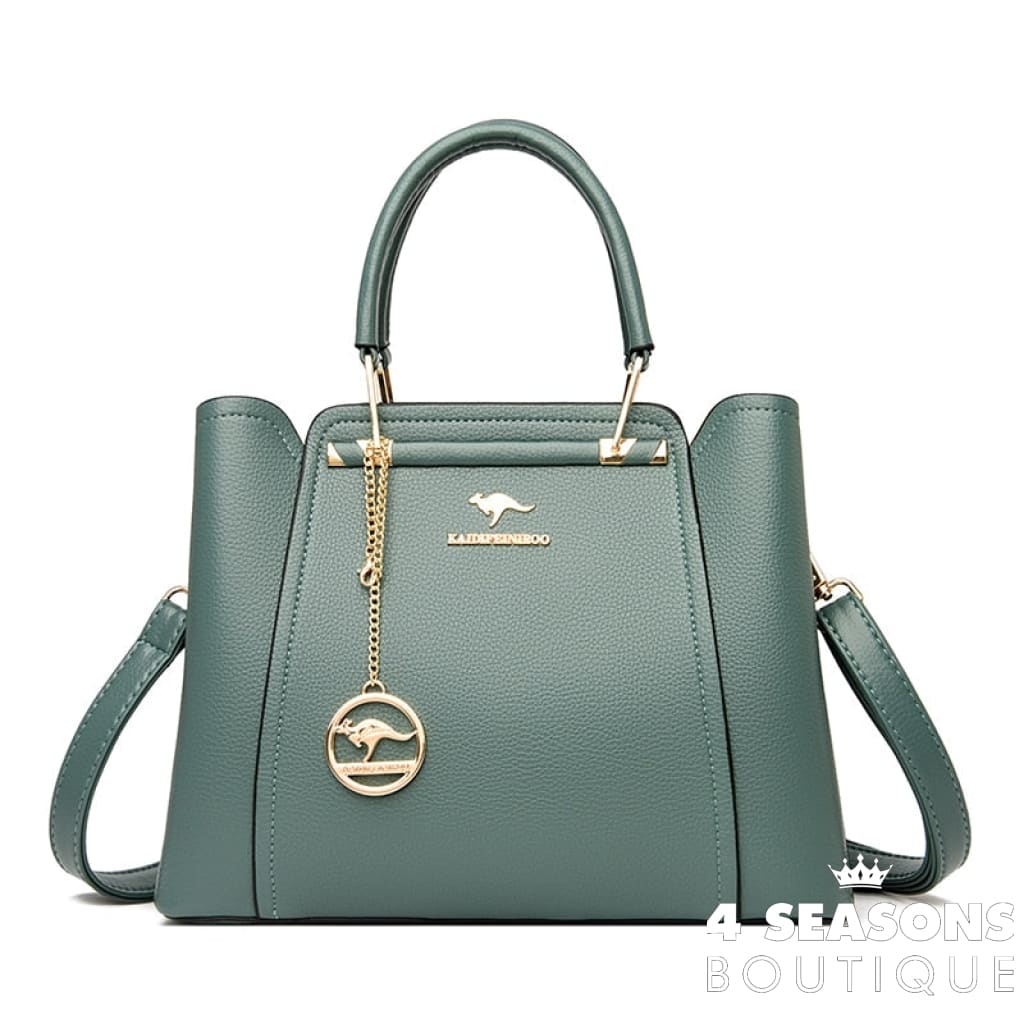 Women Soft Leather Handbags Luxury Designer 3 Layers Shoulder Crossbody Bags Ladies Large Capacity