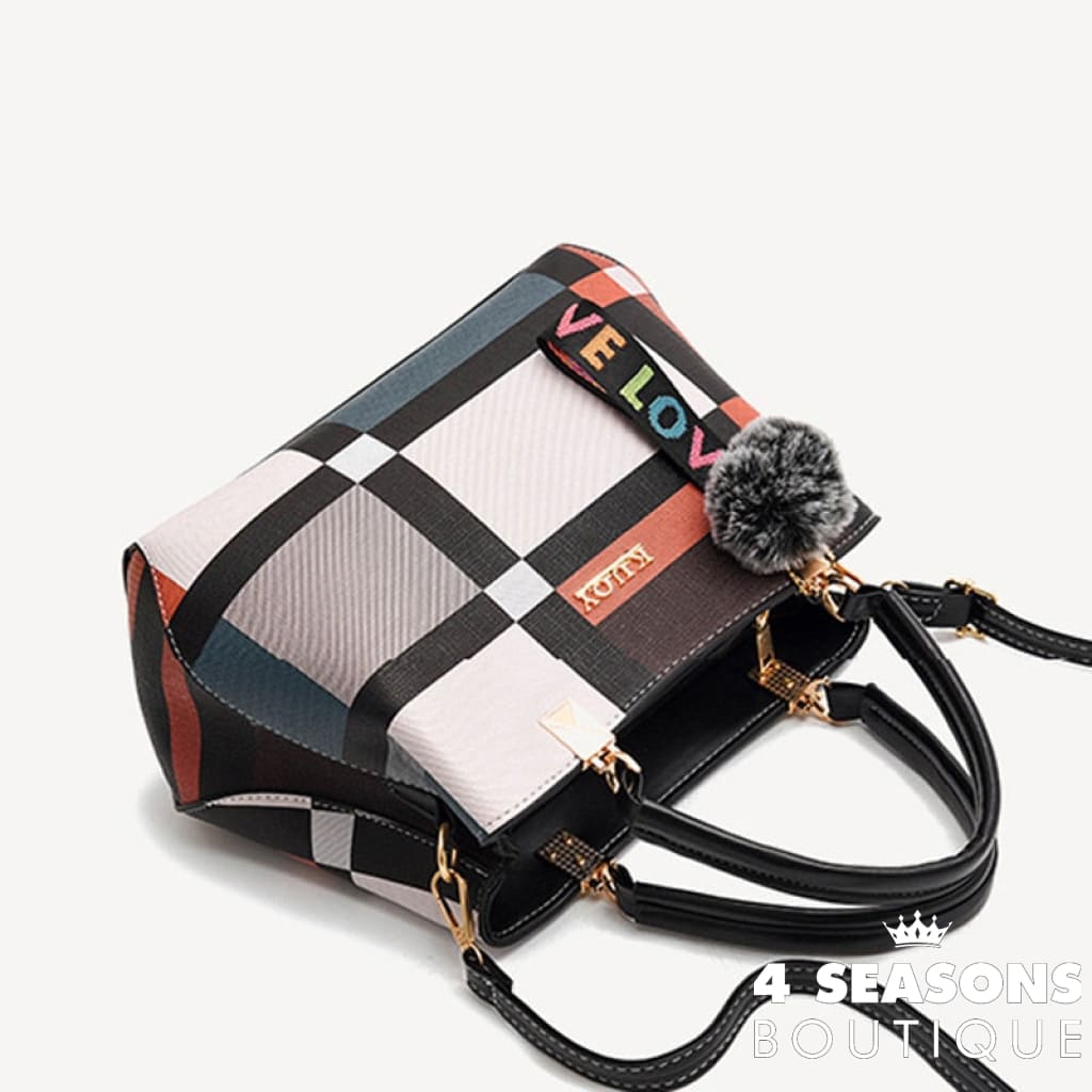 Luxury Vintage Shoulder Bags For Women Multi-Pocket Pu Leather Crossbody Bag Messenger Handbag Totes