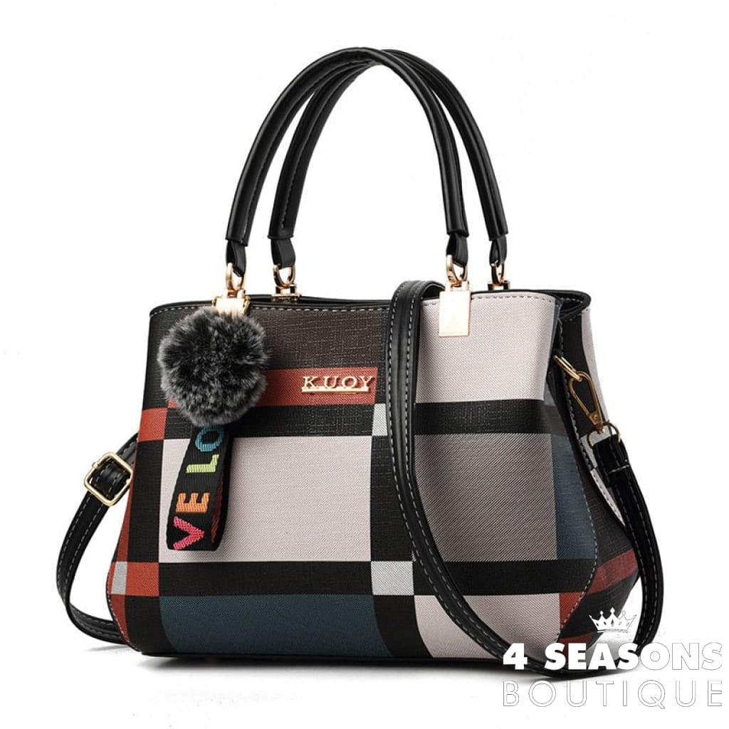 Luxury Vintage Shoulder Bags For Women Multi-Pocket Pu Leather Crossbody Bag Messenger Handbag Totes