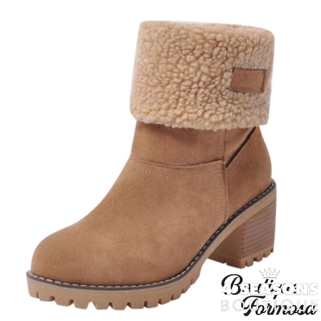Bota Fleece Marrom / 33 200000998