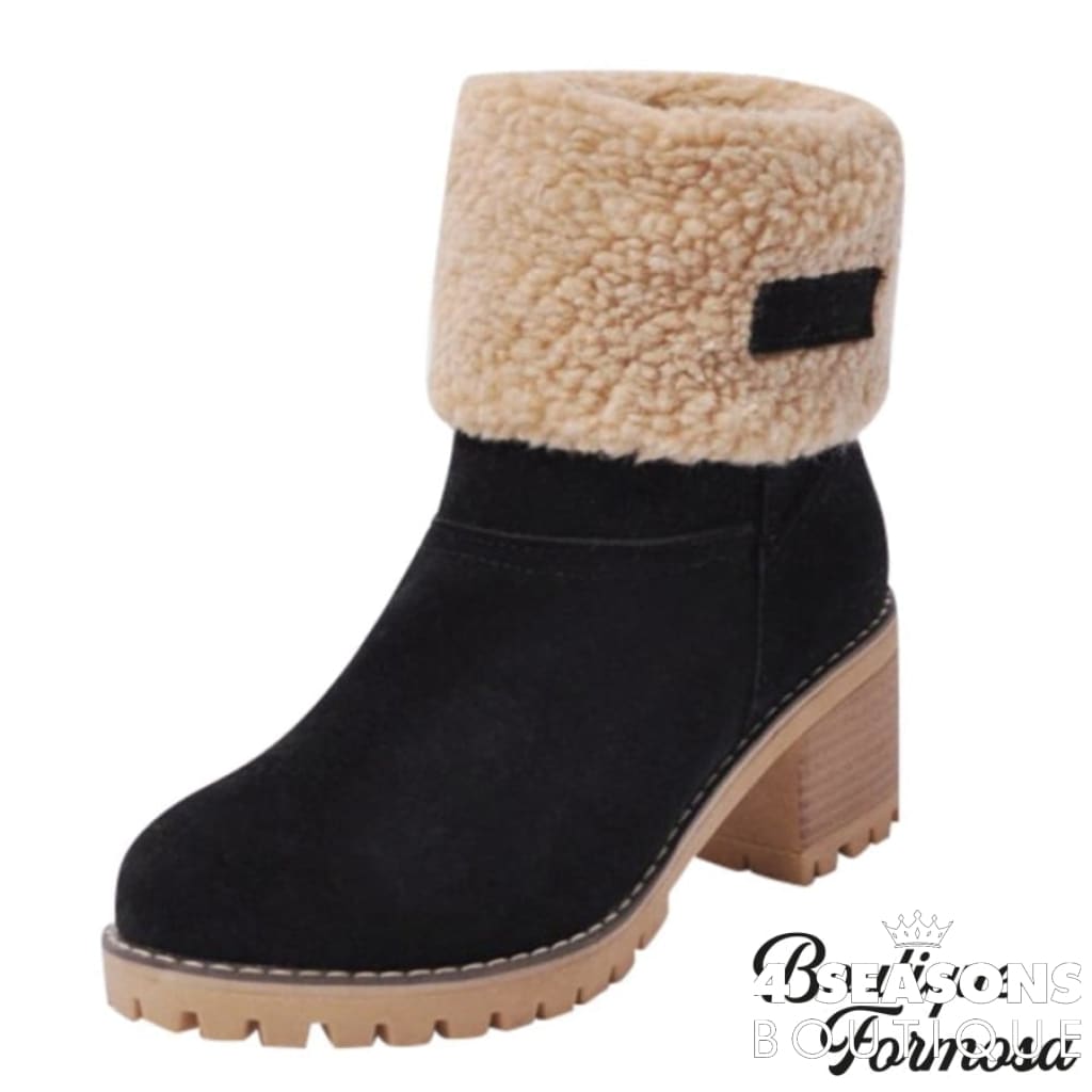 Bota Fleece Preto / 33 200000998