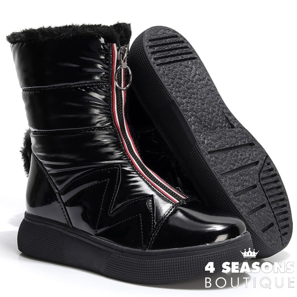 Bota Fluffy Preto / 34