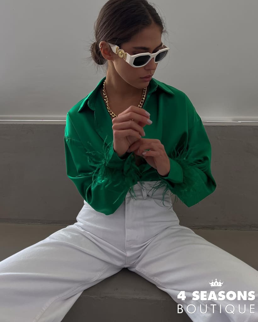 Camisa Cetim Manoela