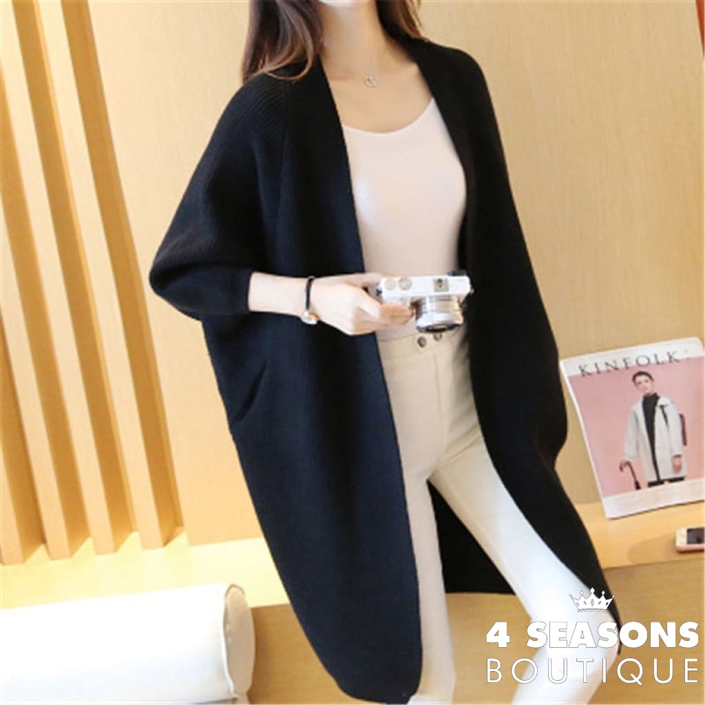 Cardigan Luxo Mana P / Preto