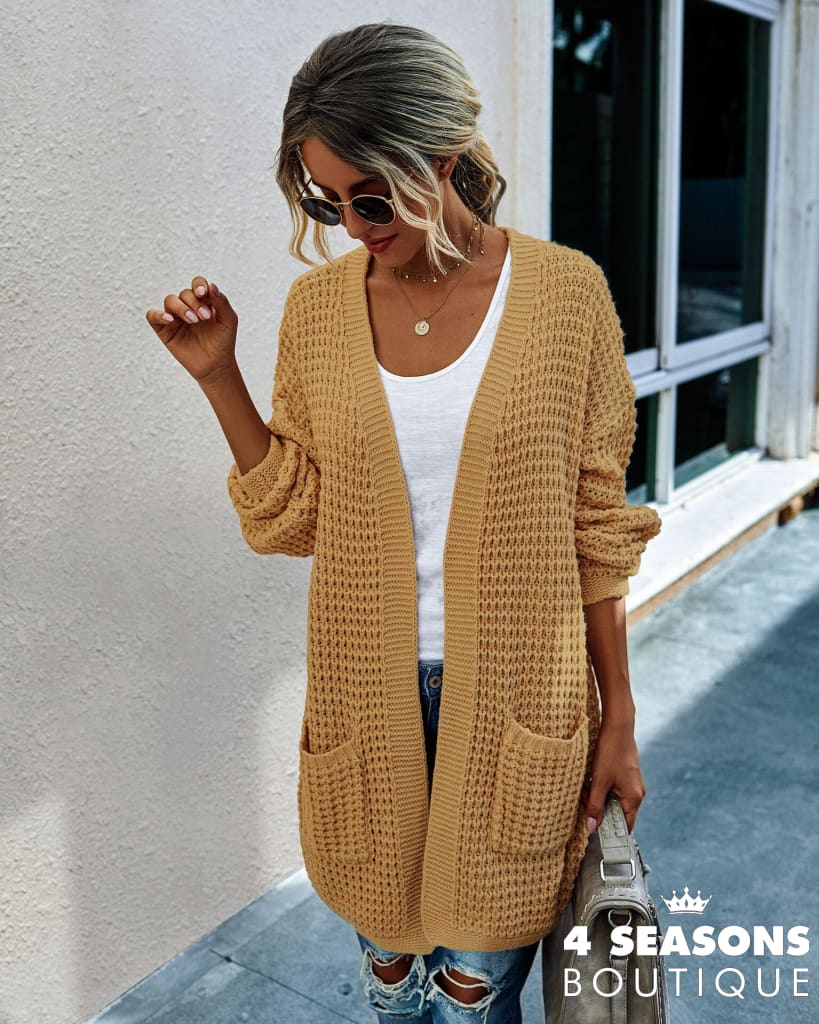 Cardigan Village Amarelo / P
