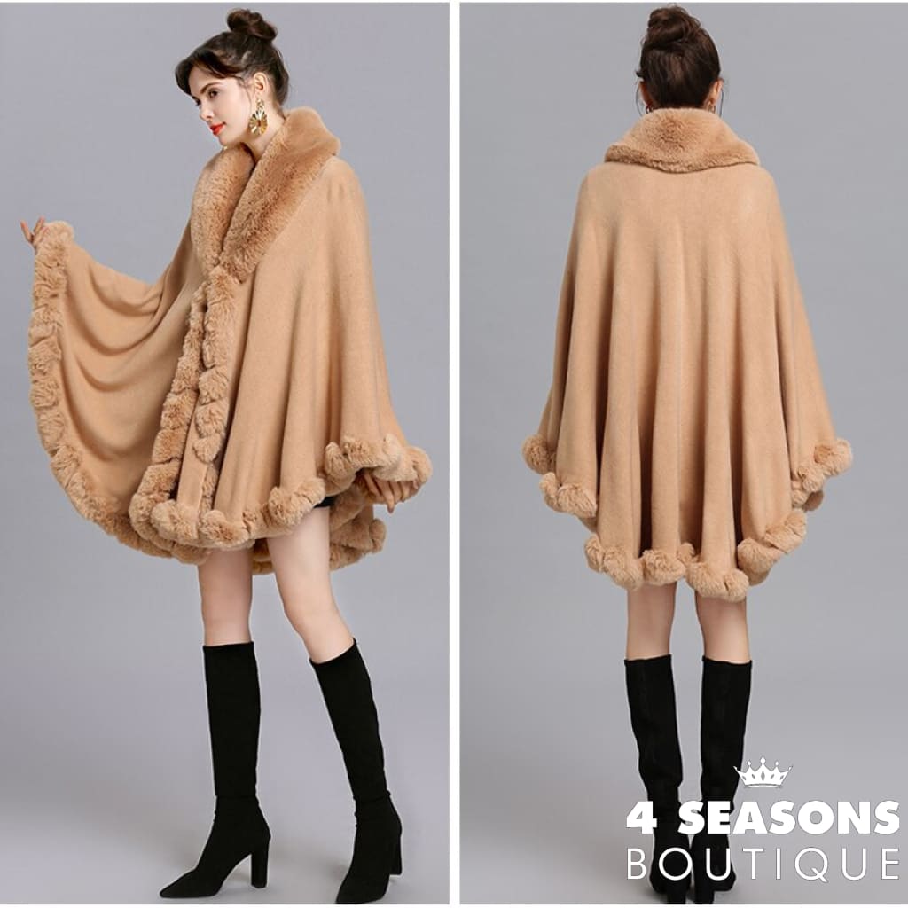 Casaco Elegancy Caramelo / Tamanho Único