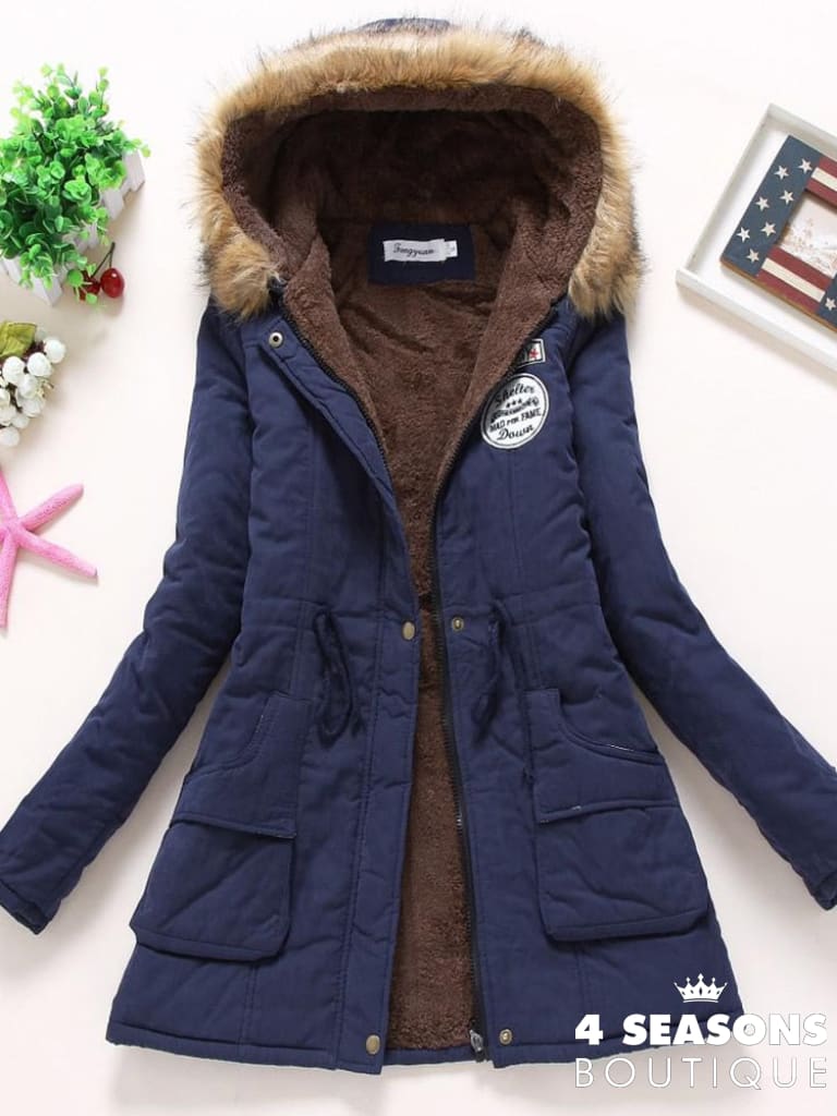 Casaco Margoh Navy Blue / S