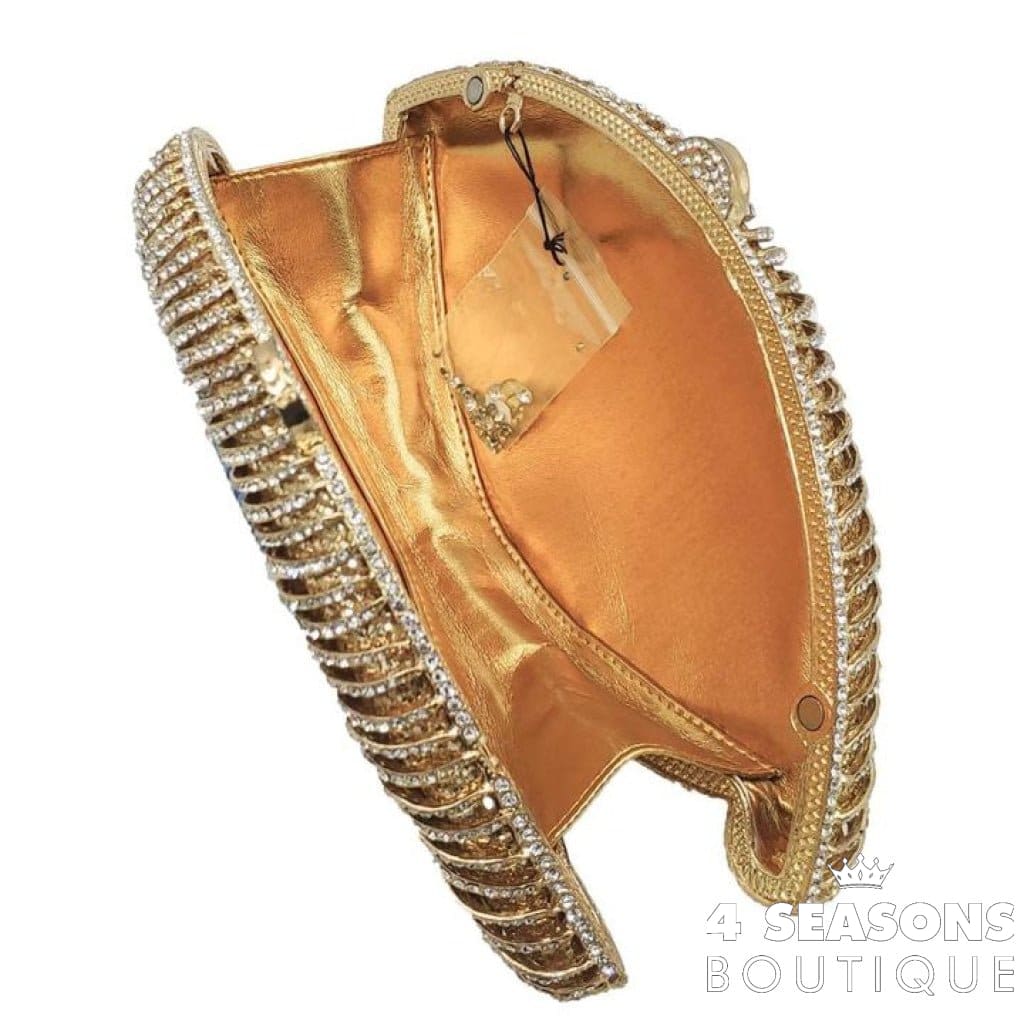 Clutche Cristais Olho Grego - 4 Seasons Boutique
