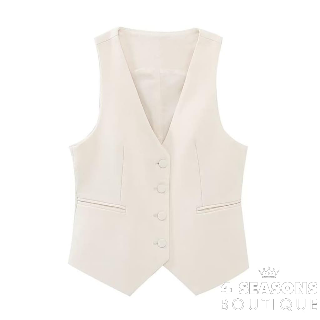 Conjunto 3 Peças Parisiense (Colete+Calça+Blazer) 1 Vest / Xs
