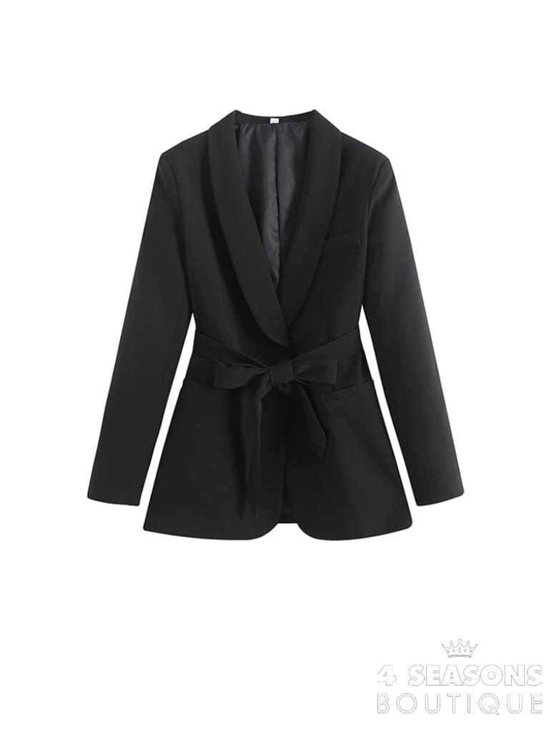 Conjunto Alfaiataria Téssya Black-Blazer / Xs China