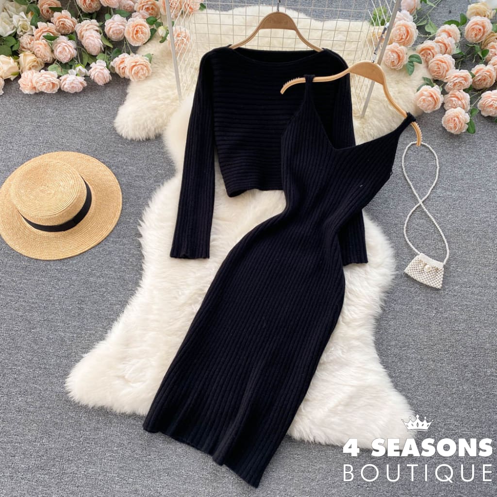 Conjunto Cascais Preto / Tamanho Único