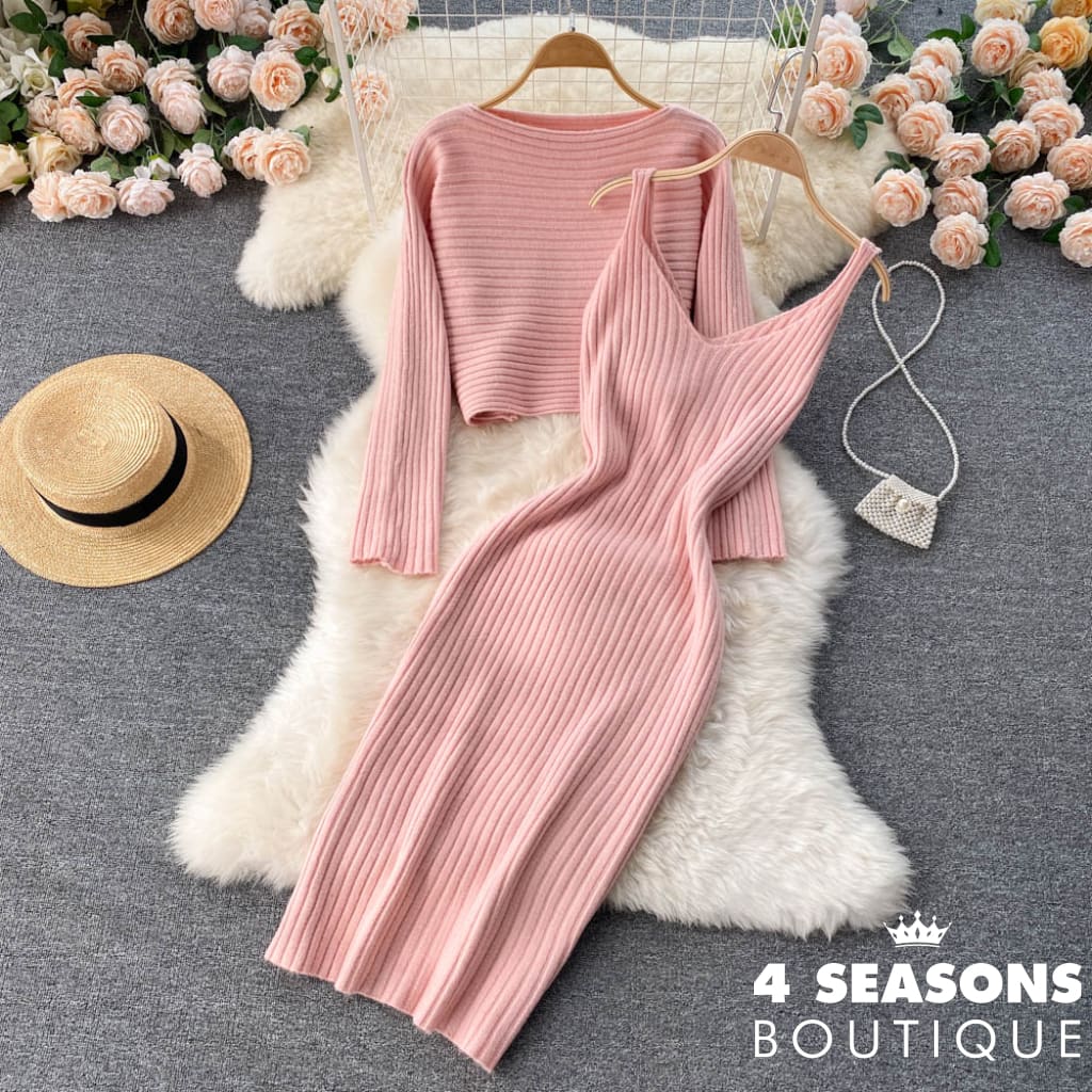 Conjunto Cascais Rosa / Tamanho Único