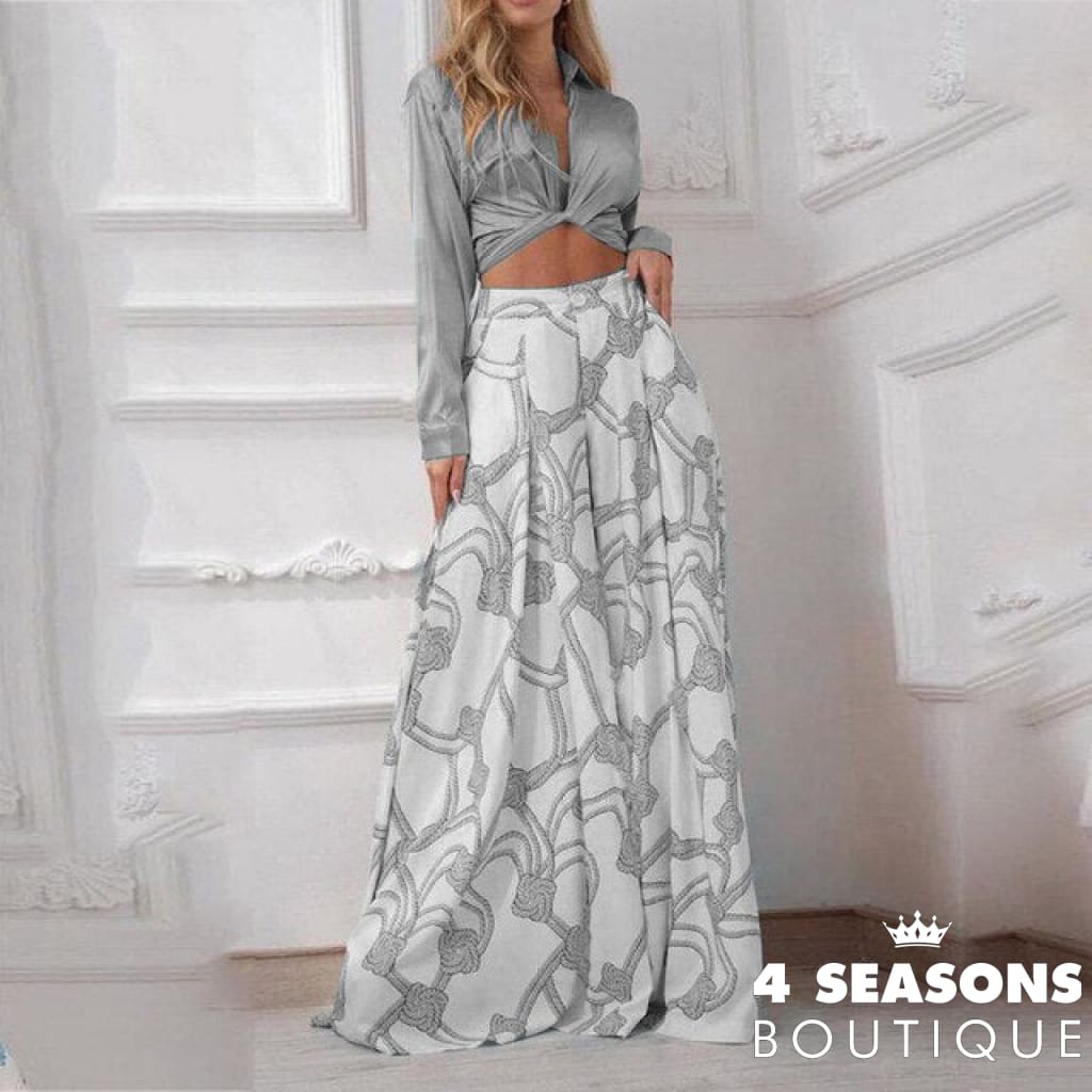 Conjunto Jade Cinza / Pp