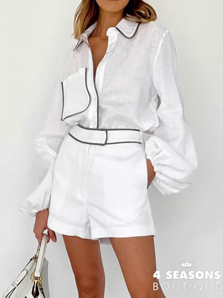 Conjunto Jastie Branco / P