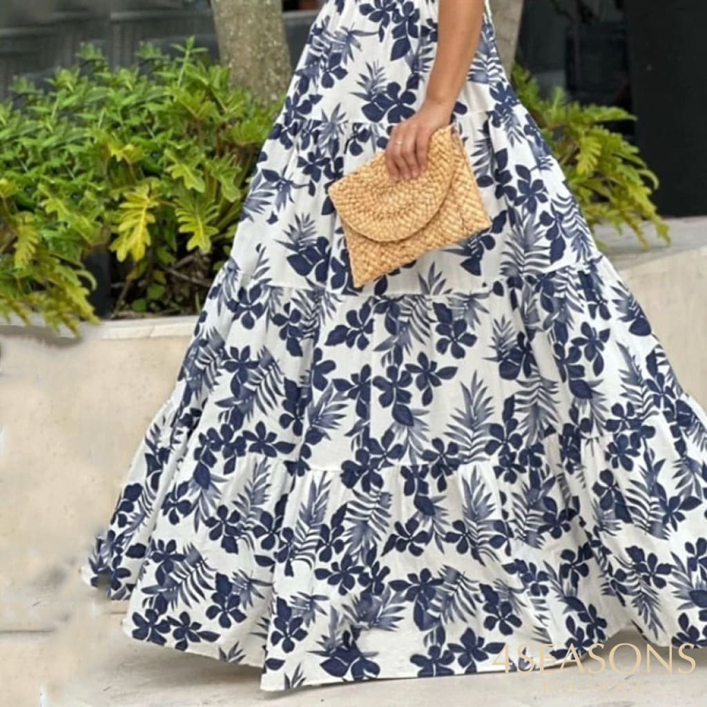 Waytobele Women Two Piece Set Summer Sexy Sleeveless Halter Lace Up Backless High Waist Top Loose