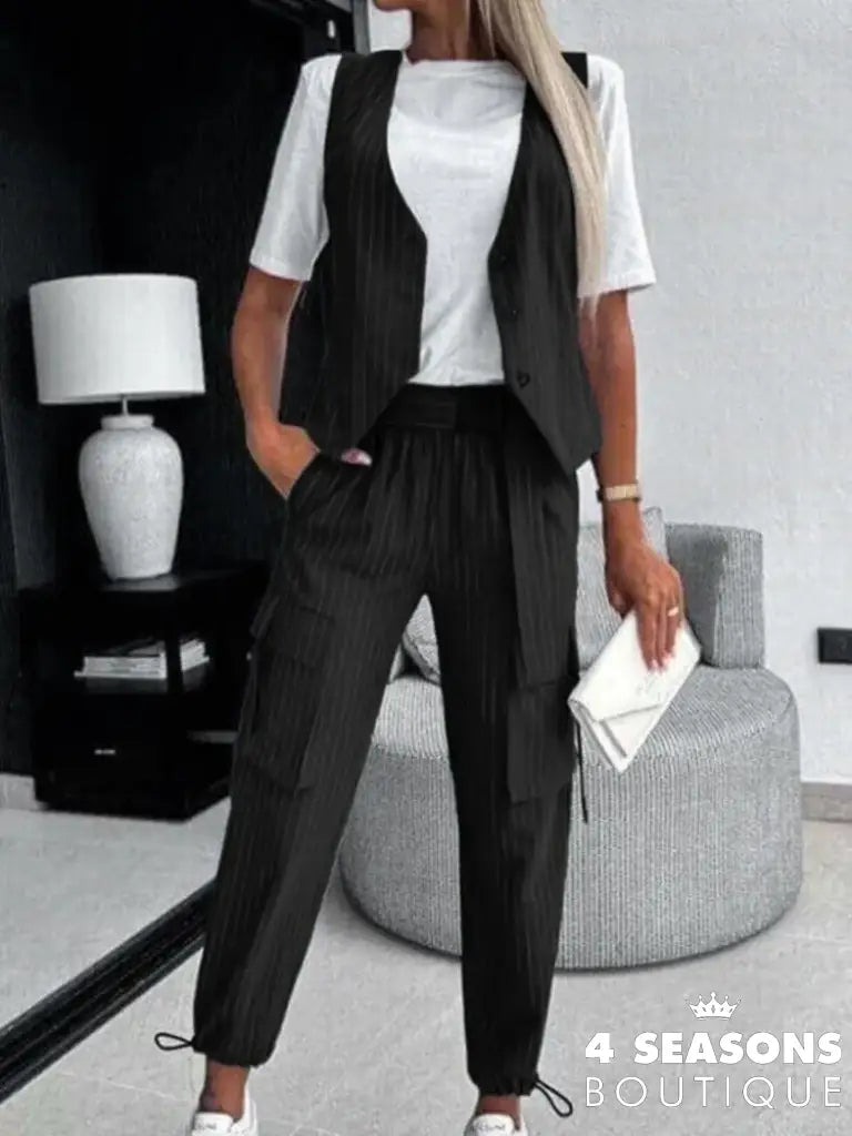 Conjunto Marly Preto / P