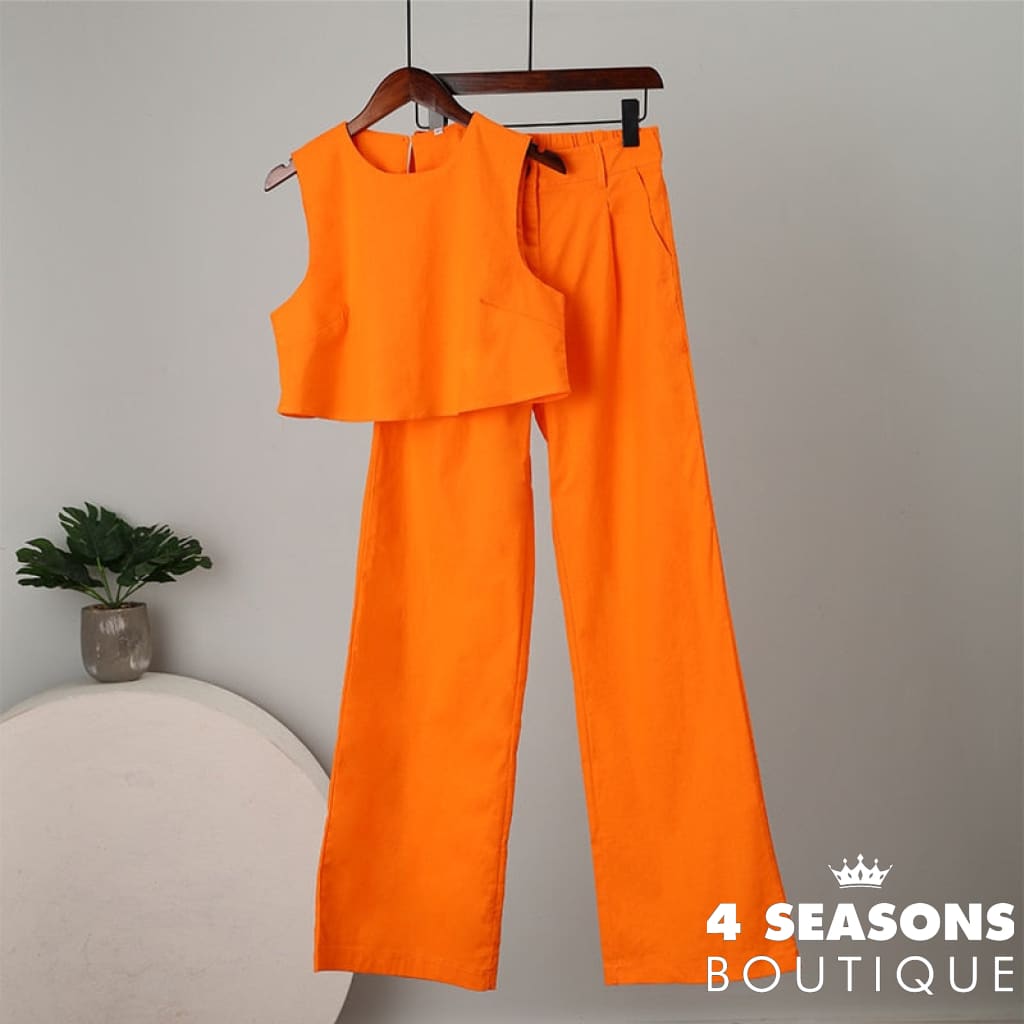 Conjunto Marthinez Laranja / P