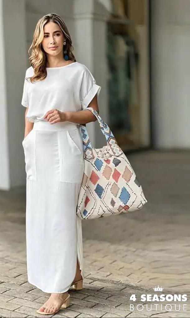 Conjunto Miridiã Branco / P