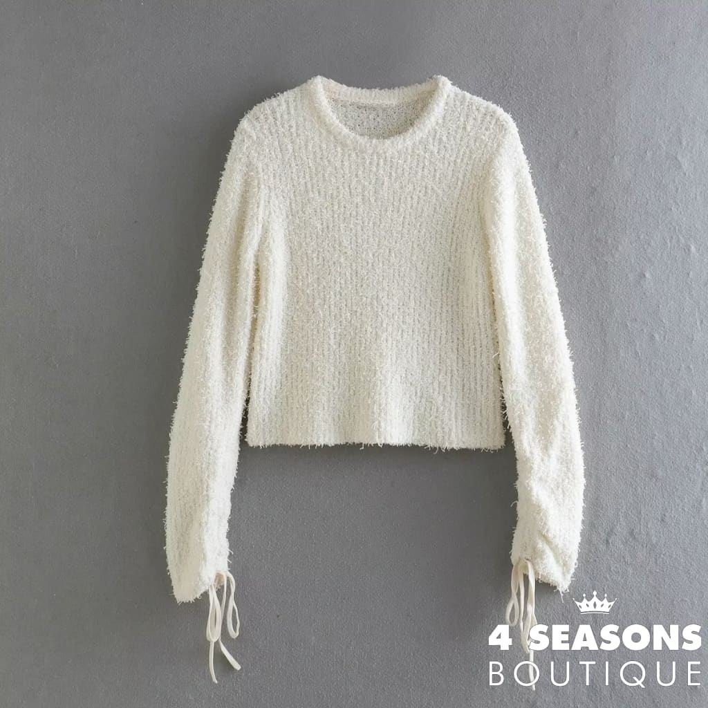 Conjunto Neve Branco Gelo / P Suéter