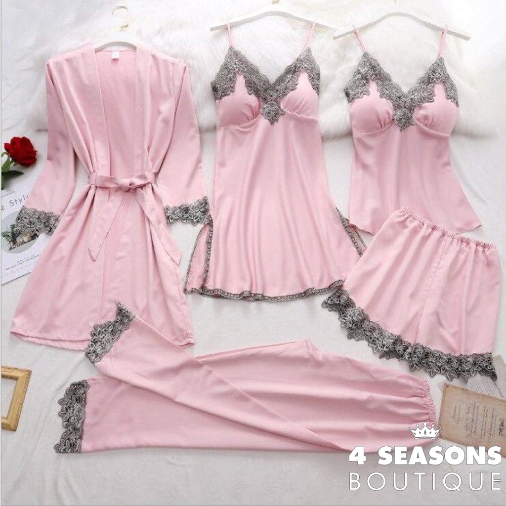 Conjunto Pijama 5 Peças Dubai - 4 Seasons Boutique