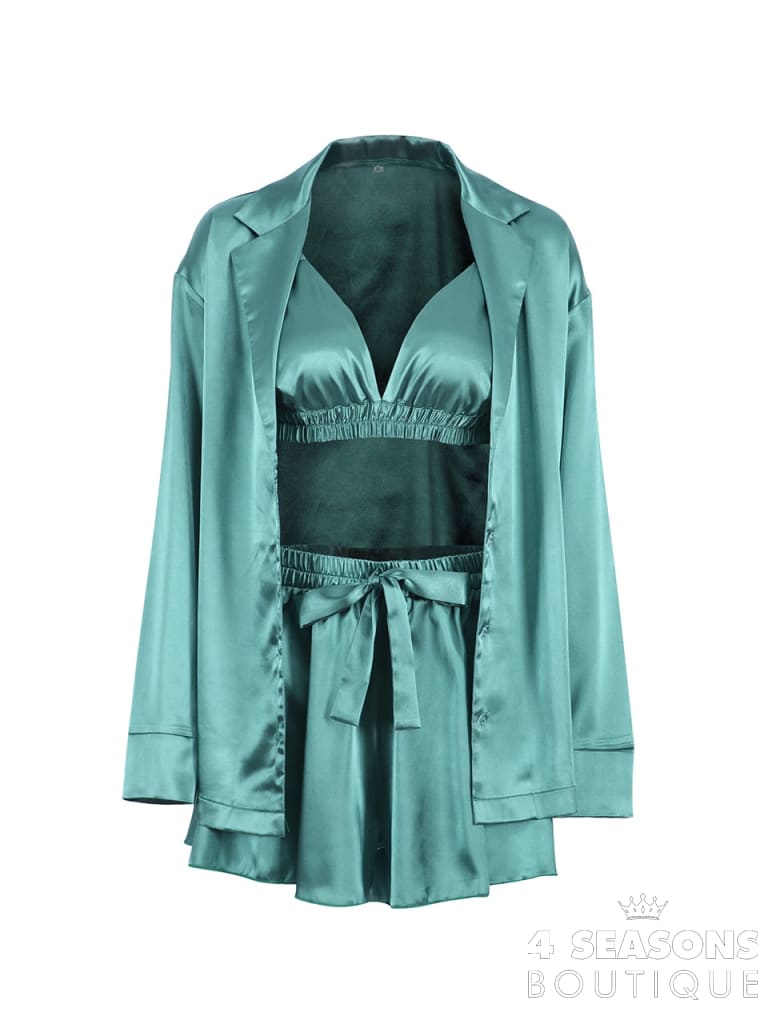 Conjunto Pijama Naomi Verde / P