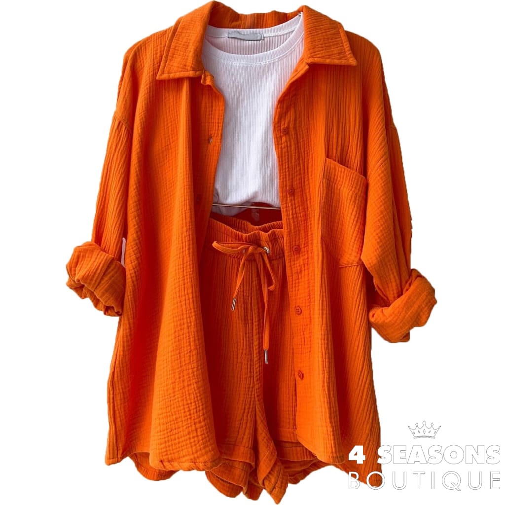 Conjunto Rihanna Orange / S