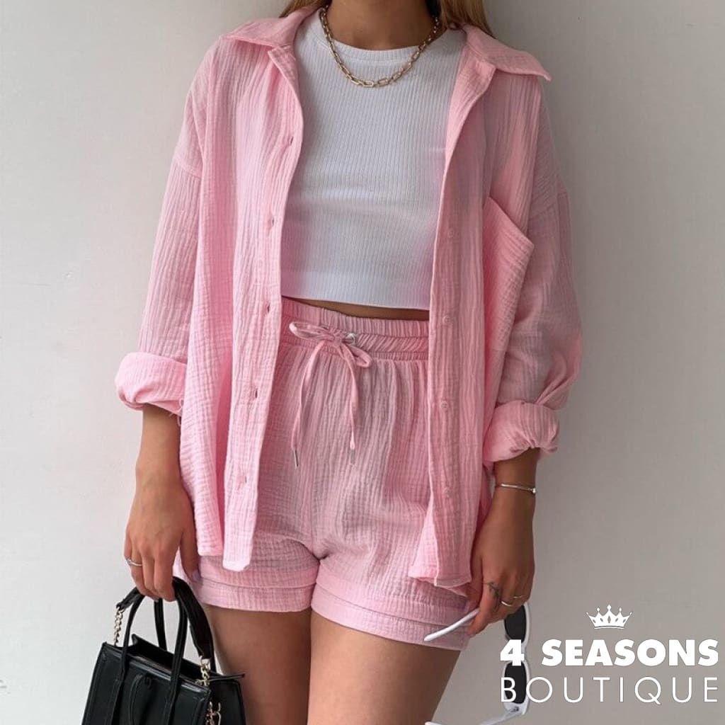 Conjunto Rihanna Pink / S