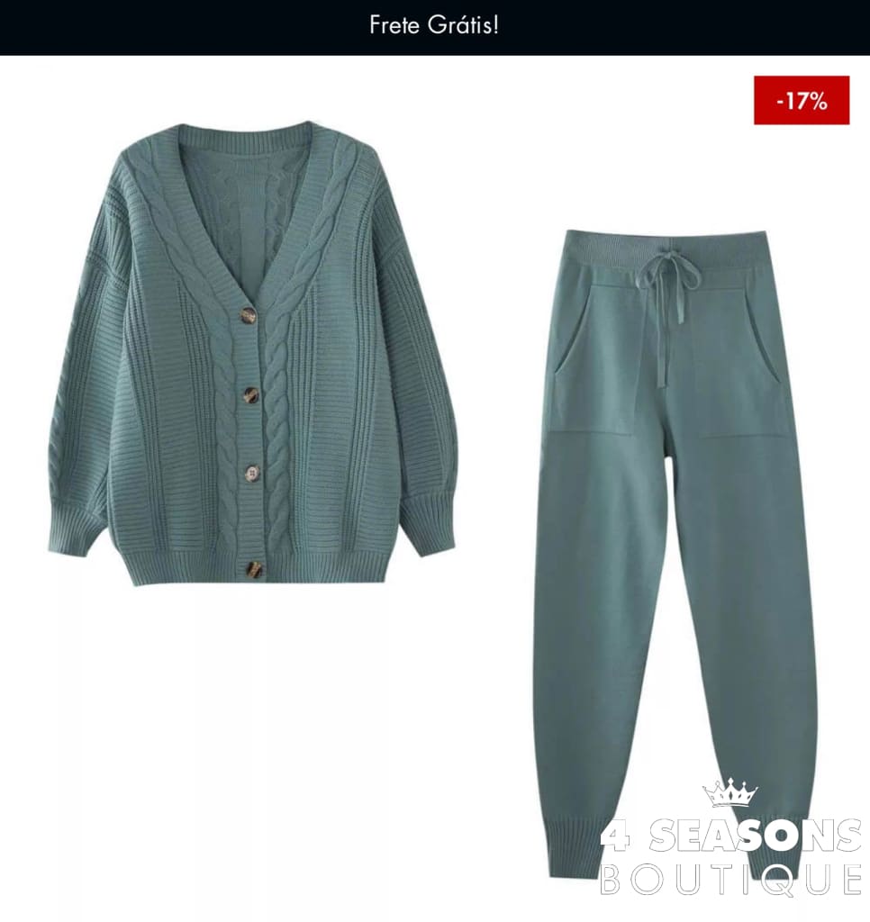 Conjunto Tricô Tânia
