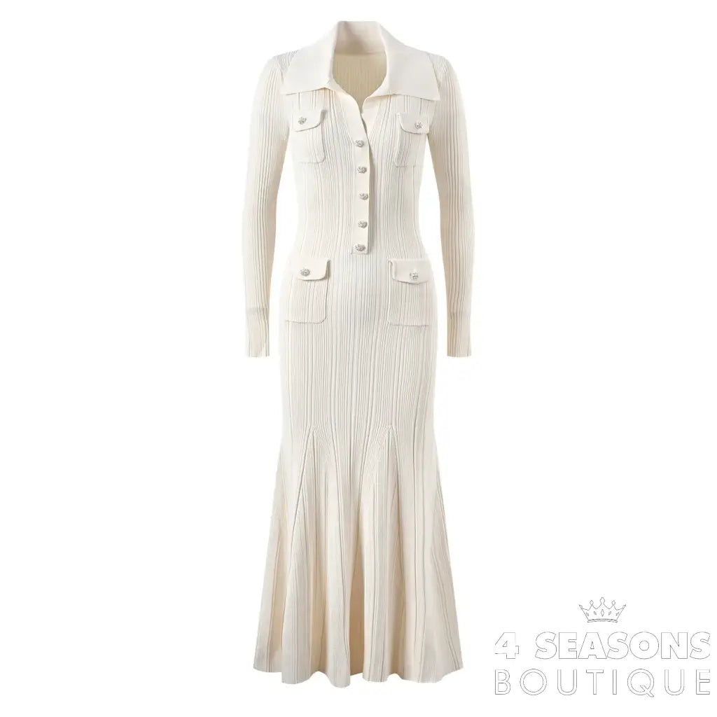 Liesel Dress Beige / S