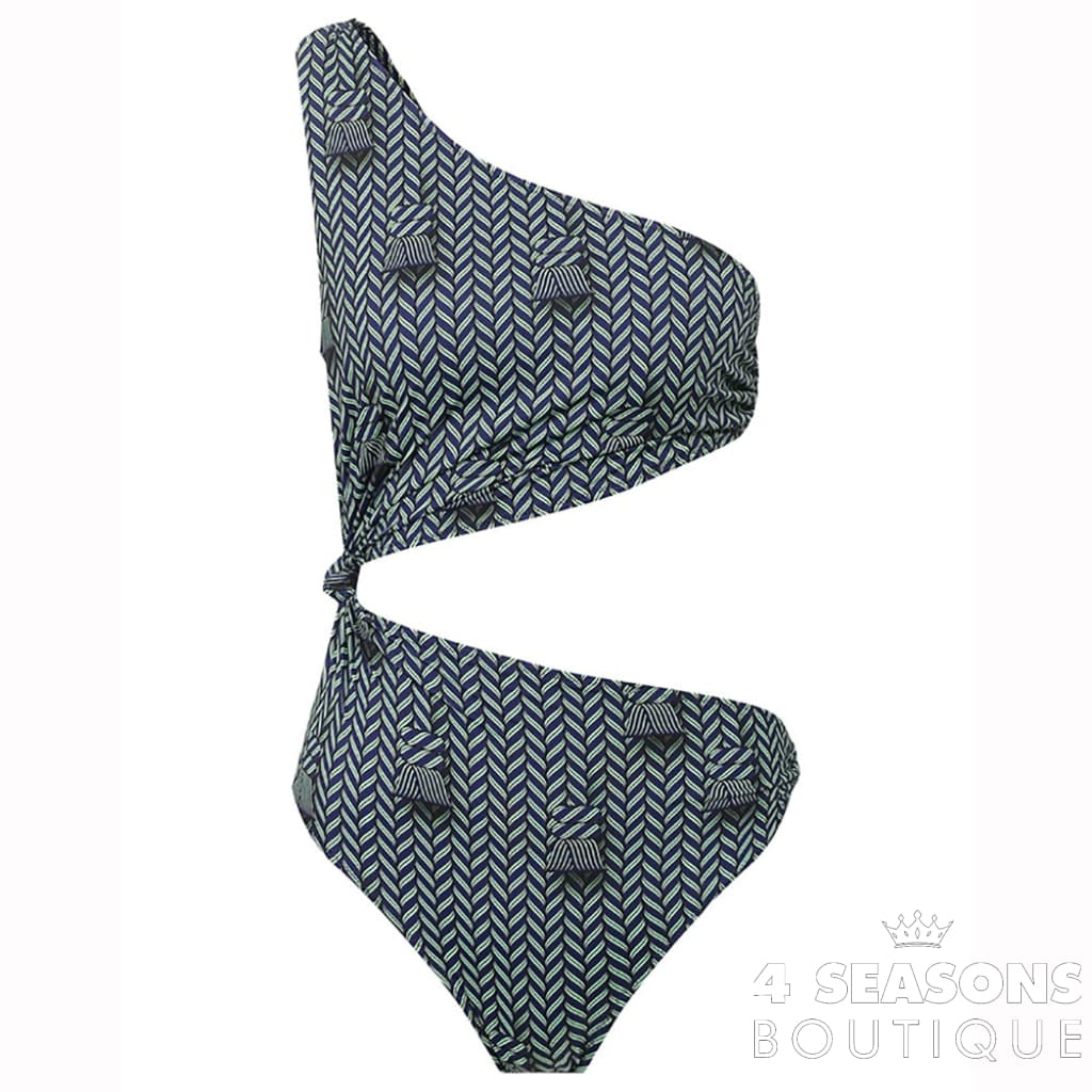 Sexy Cutout Bikinis 2022 New The Shoulder Swimwear Fashion One-Piece Swimsuit And Cover Up Women