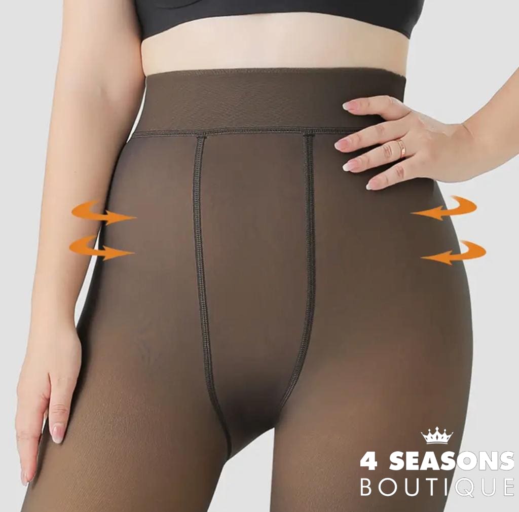 Meia Calça Forrada Em Lã Frozen
