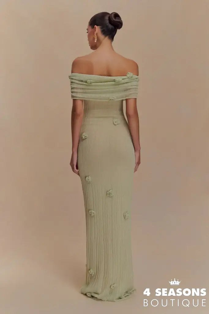 Orchid Knit Maxi Dress
