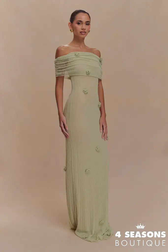 Orchid Knit Maxi Dress