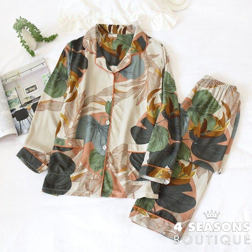 Pijama Longo Ella - 4 Seasons Boutique