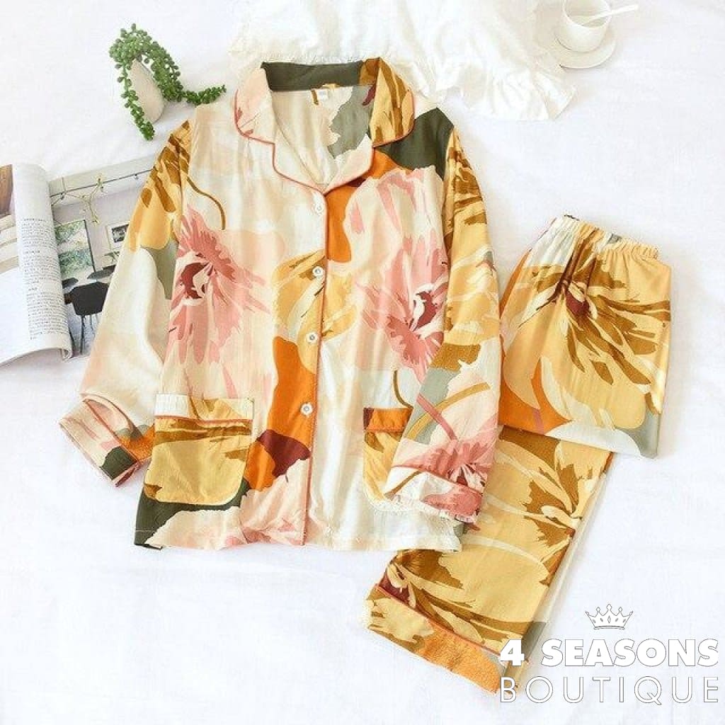 Pijama Longo Ella - 4 Seasons Boutique