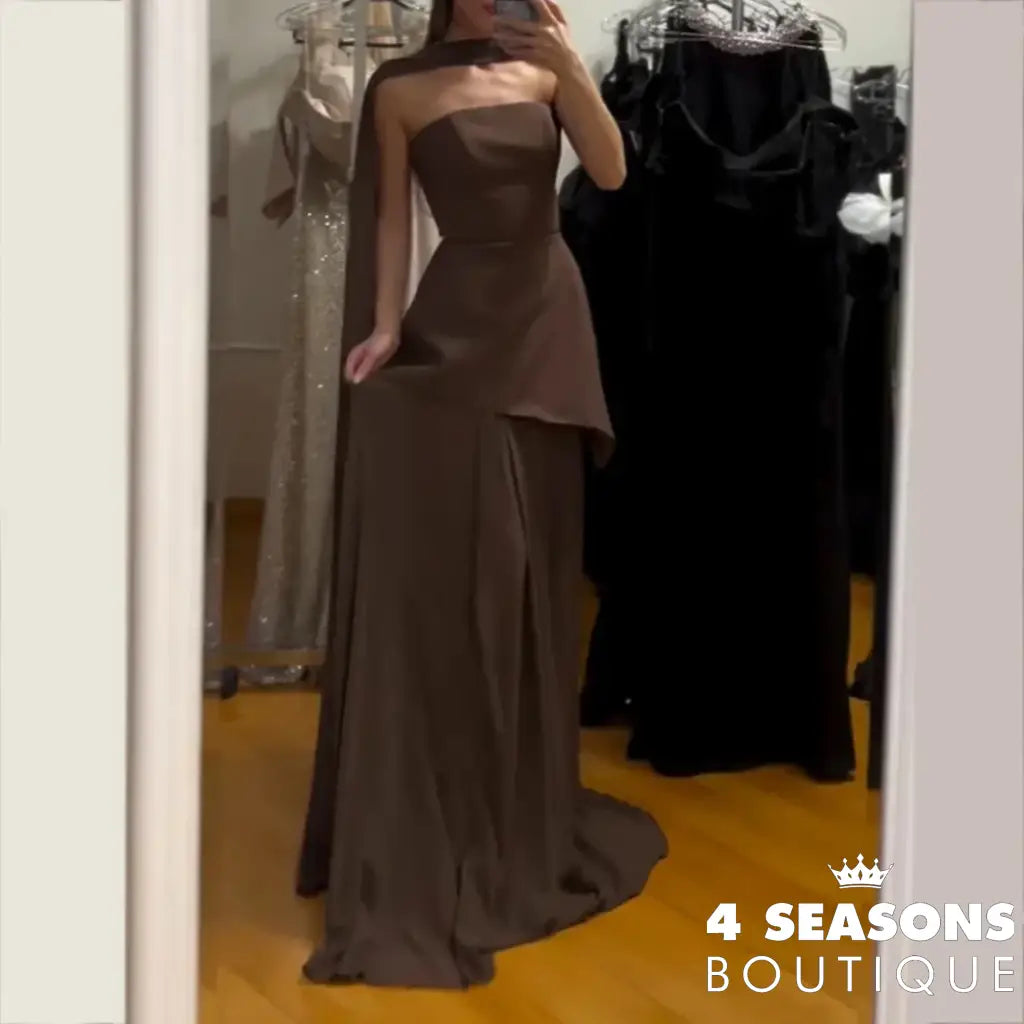 Safira Dress Brown / S