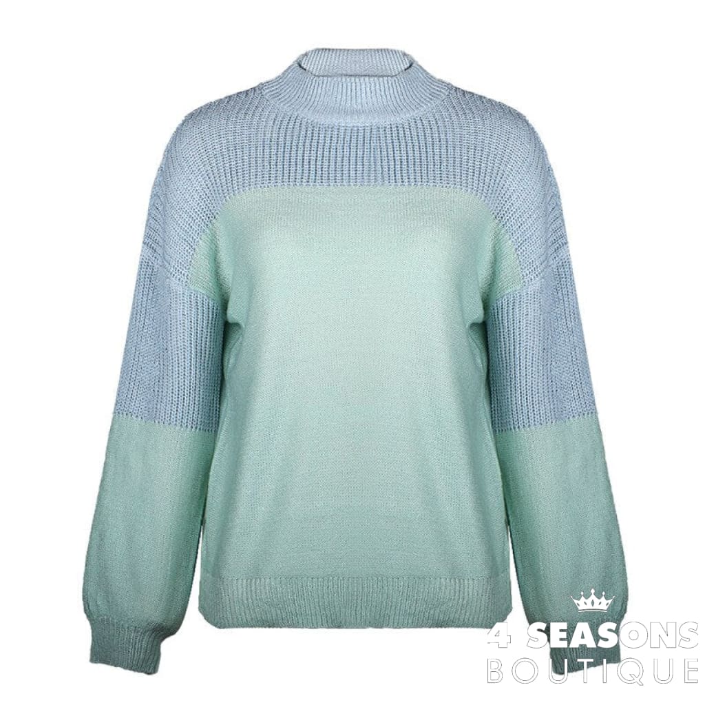 2020 Autumn And Winter Hot Sale New Long-Sleeved Sweater Solid Color Casual Loose Turtleneck