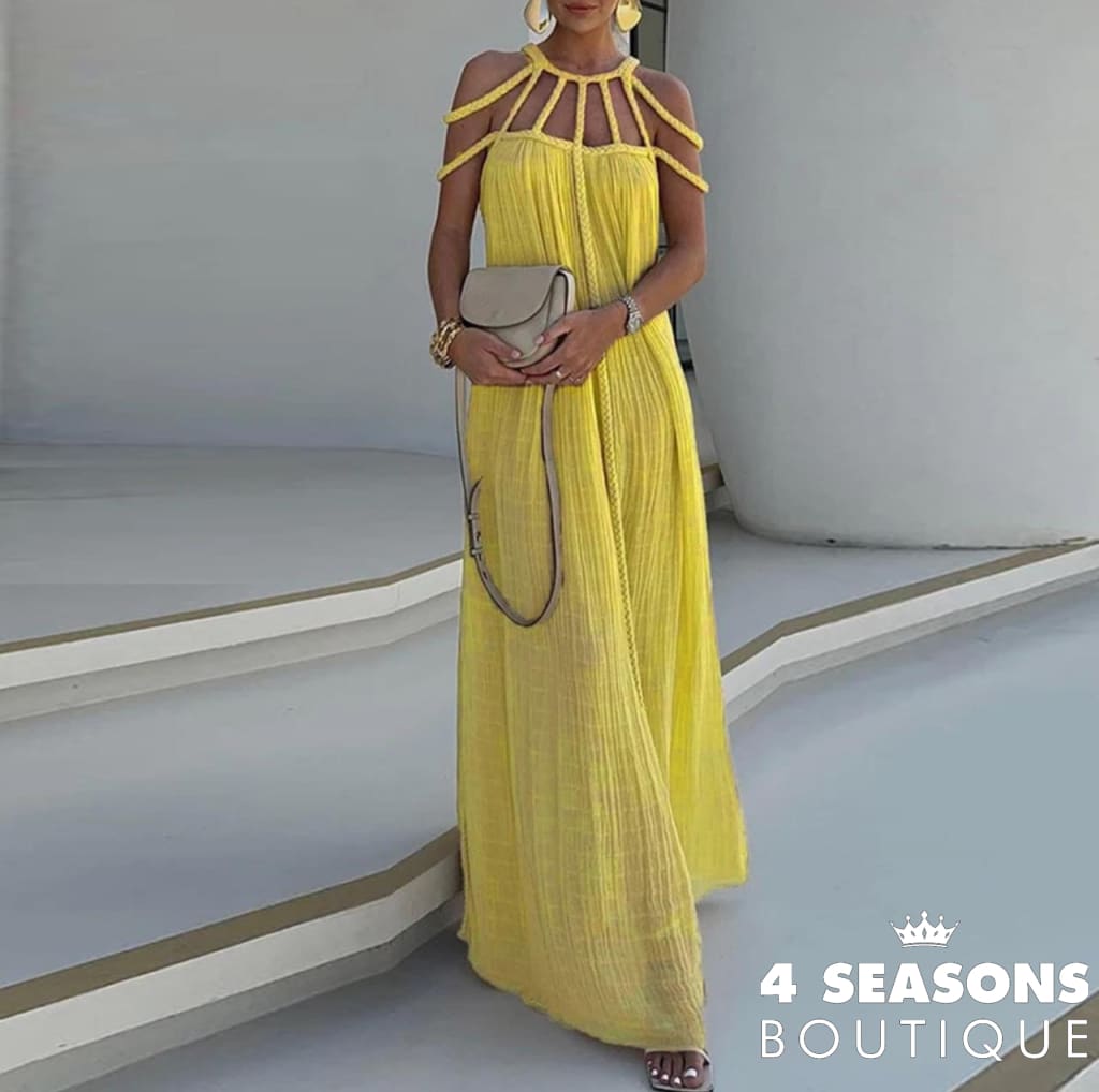 Vestido Carle Amarelo / Único (P-Gg)