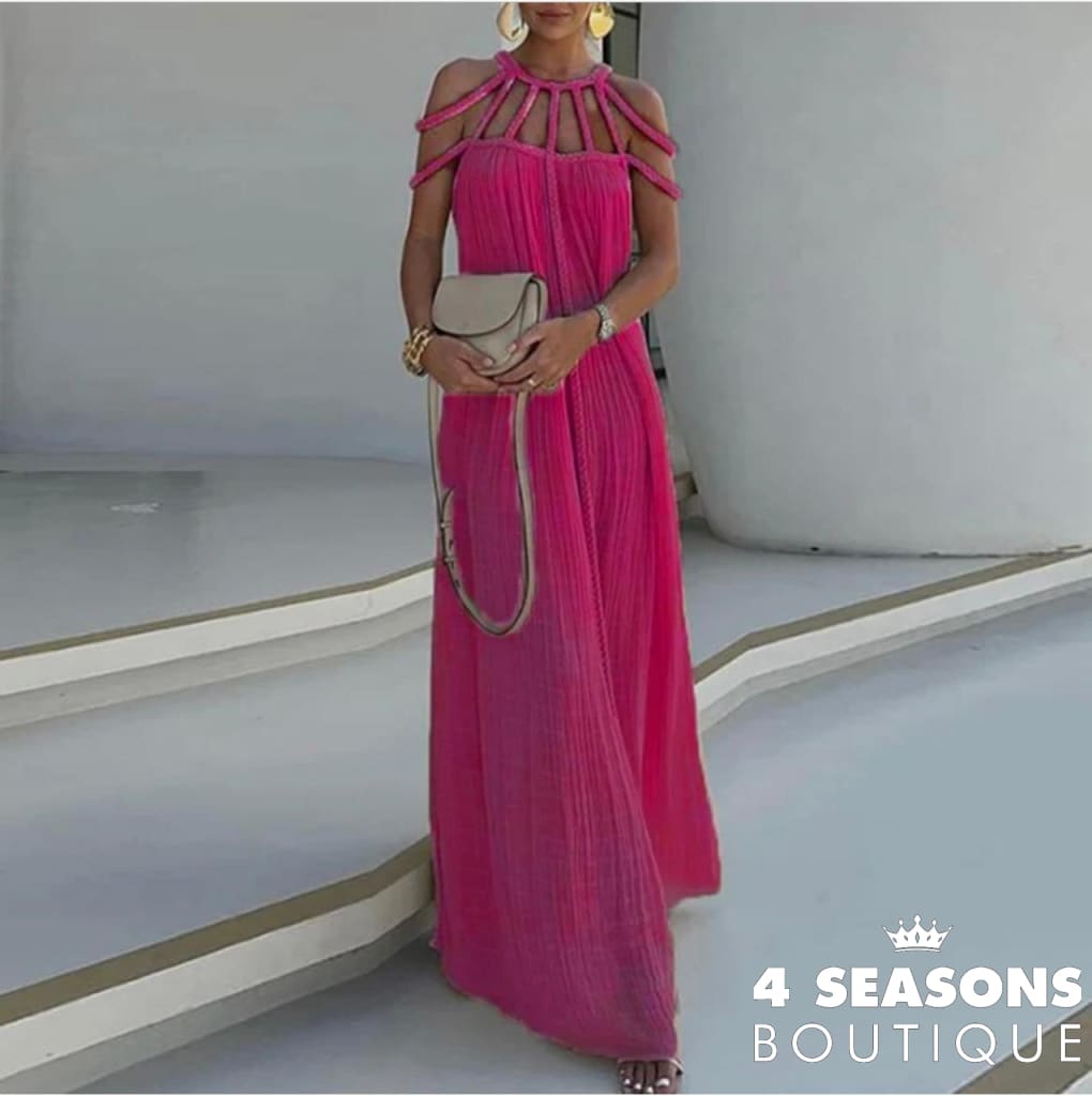 Vestido Carle Rosa / Único (P-Gg)