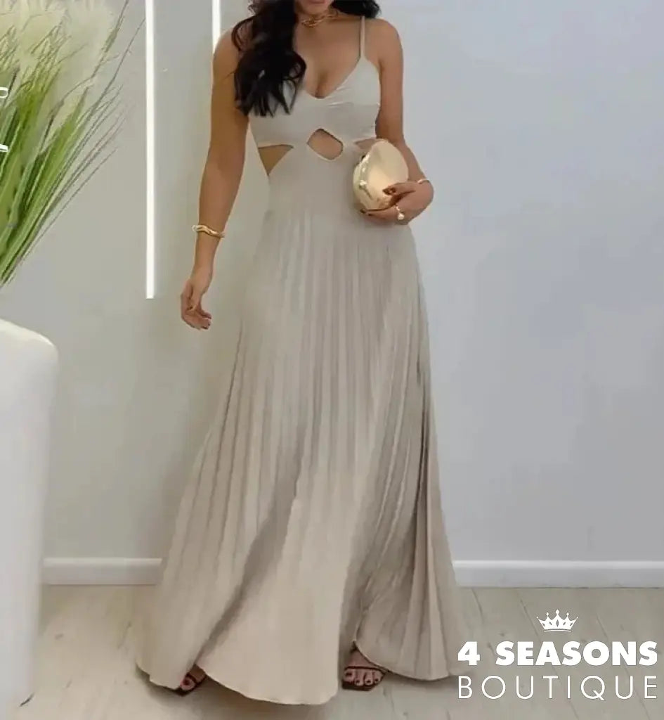 Vestido Christine Khaki / P