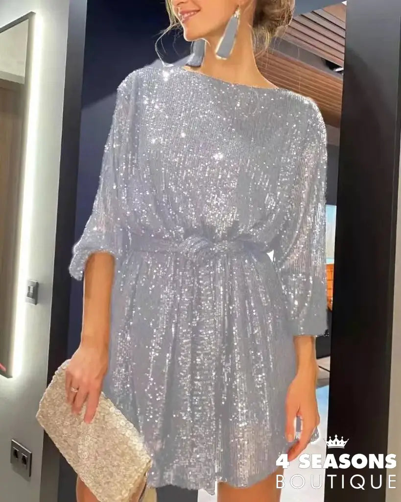 Vestido Farm Prata / P