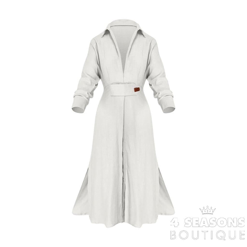 Vestido Glenda Branco / P