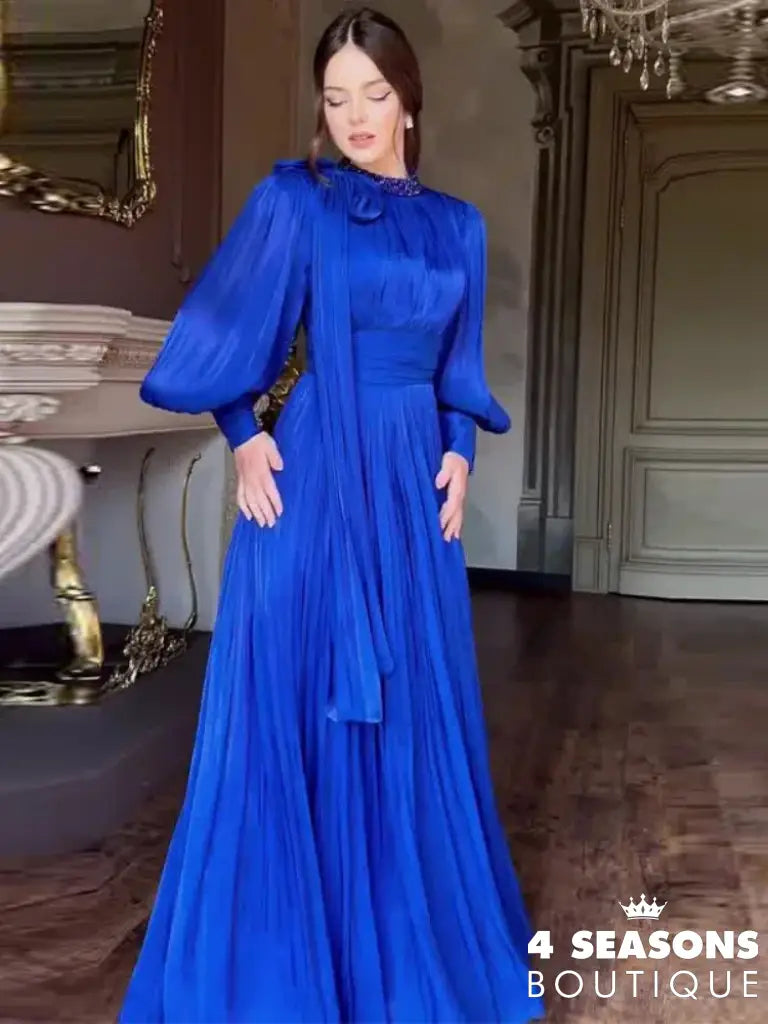 Vestido Khalifa Azul / P