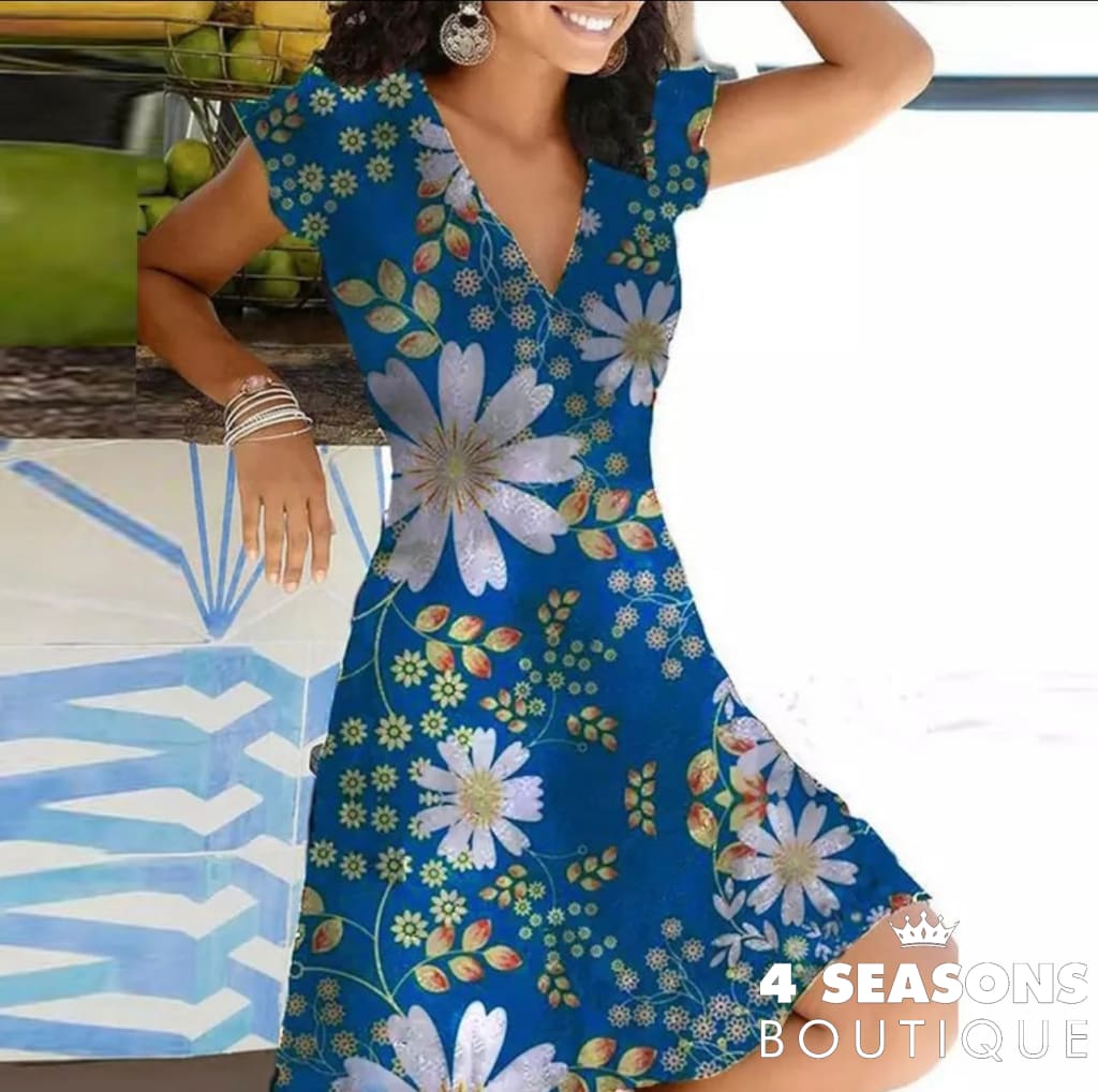 Vestido Lantana Azul / P