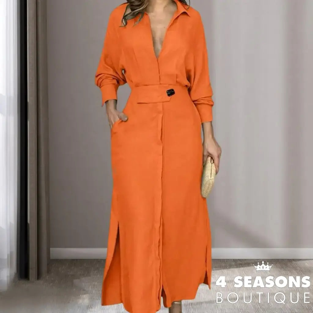 Vestido Lurian Laranja / P