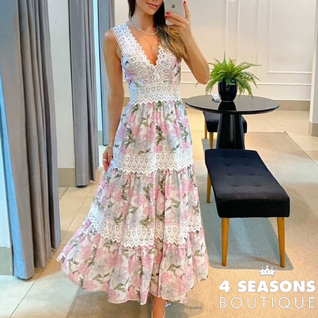 Vestido Paloma Nuance Rosa / P