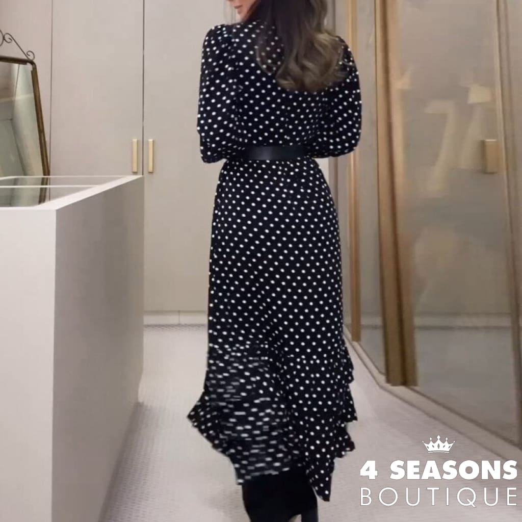 Vestido Poá Gardênia