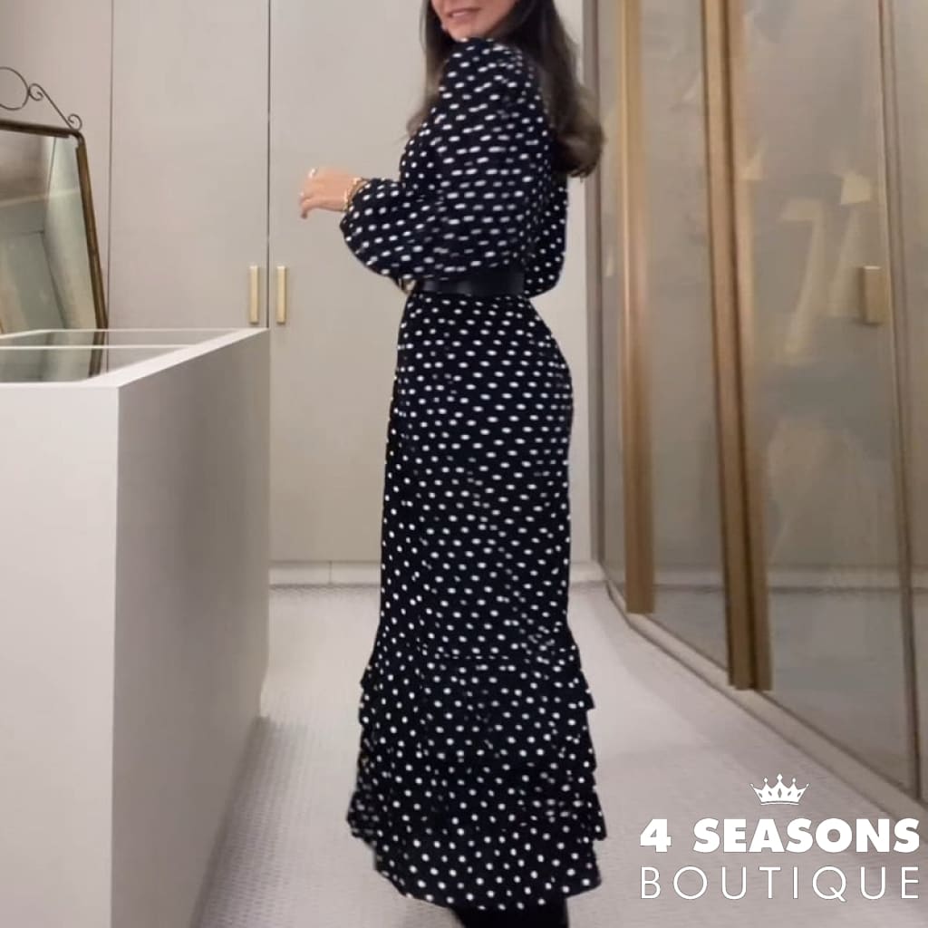 Vestido Poá Gardênia