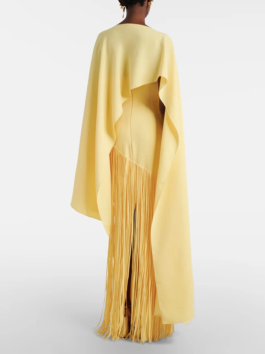 Vestido Sunshine com capa